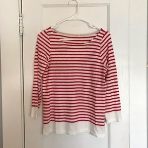 Women’s JCrew Boat Neck Striped Top